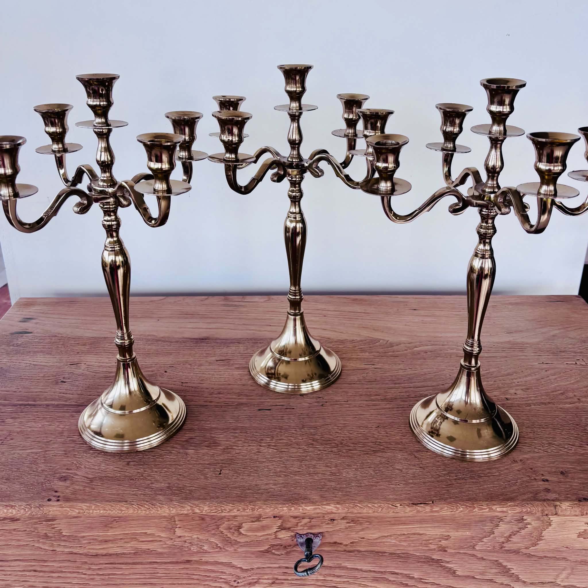 Chandelier doré